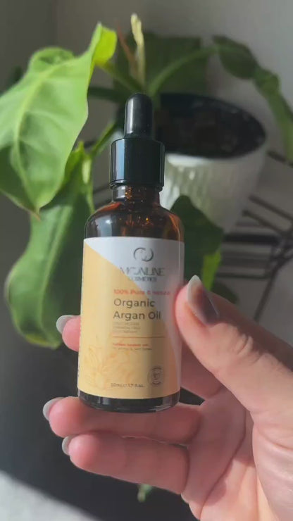 100% Pure Organic Argan Oil – Hydrate & Nourish Hair & Skin