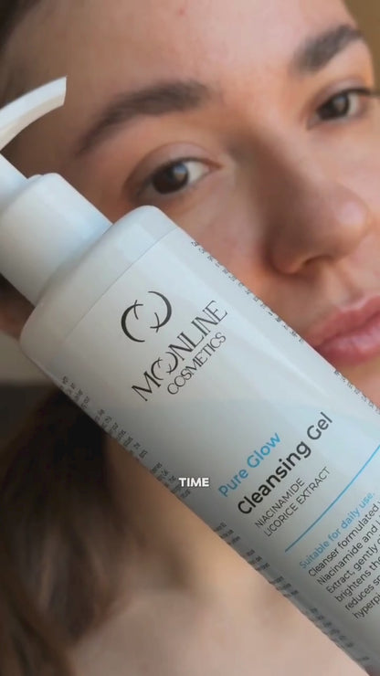 Pure Glow - Deep Cleansing Gel with Niacinamide – Brighten & Refresh Your Skin