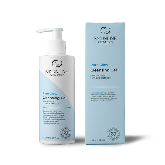 Pure Glow - Deep Cleansing Gel with Niacinamide – Brighten & Refresh Your Skin
